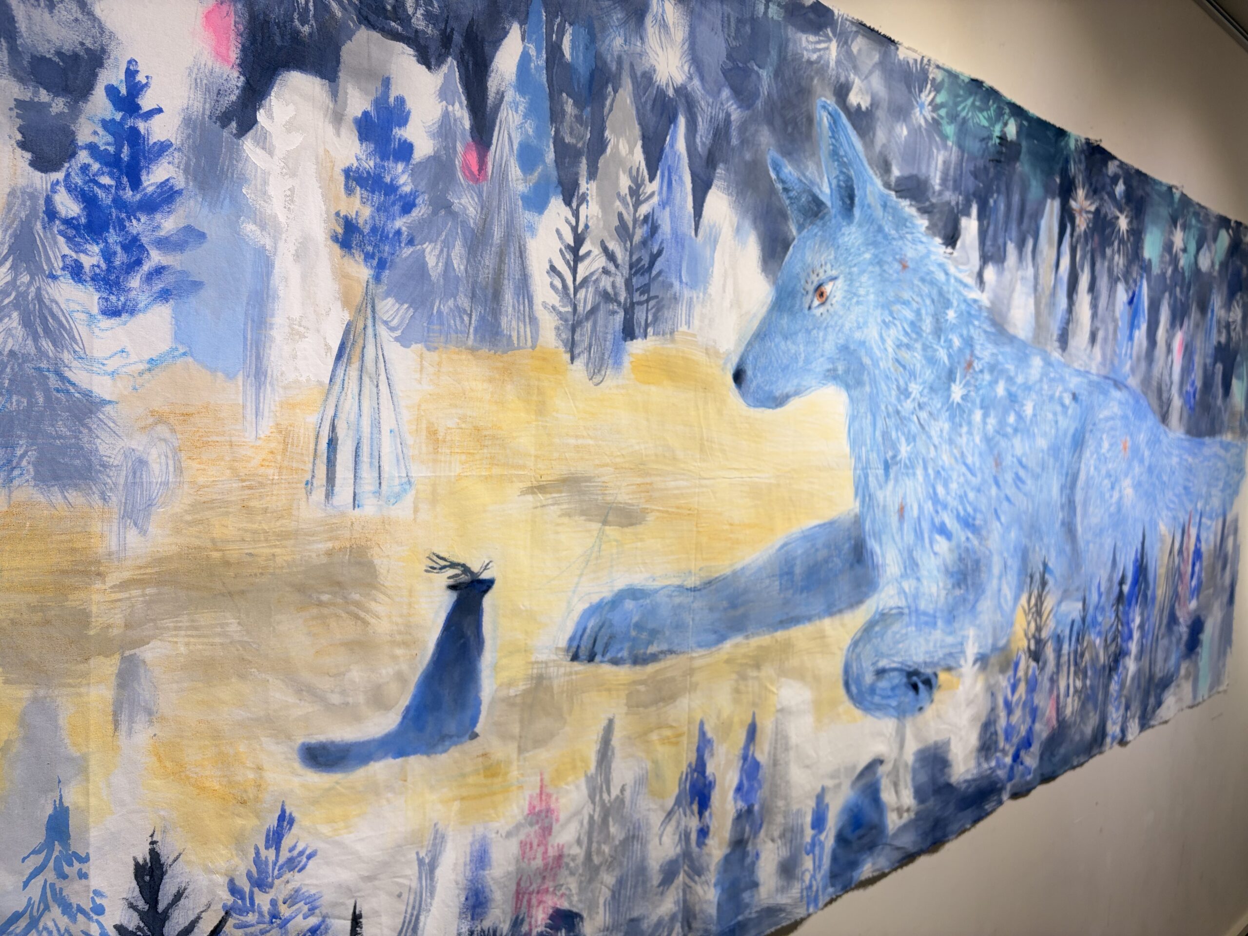 林ゆいか展 けもの道をたどって旅をする　本日より開催　2025/10/18-11/9